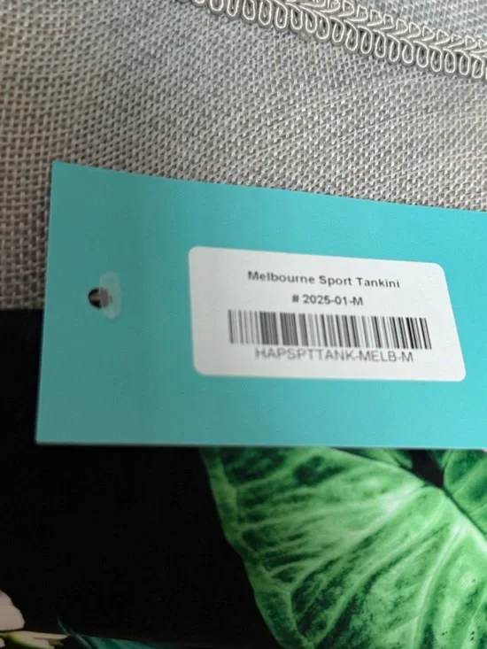 Hapari Melbourne Sport Tankini (Top Only) - Size M - New With Tags - Picture 6 of 8